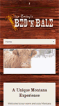 Mobile Screenshot of montanabednbale.com